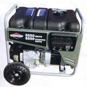 New York, Vermont Briggs & Stratton 5500 Watt Generator