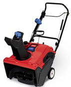 Toro Power Clear 221Q   Gas Recoil start Single Stage Snowthrowers