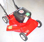 Vermont Toro Model 16400 cast deck side discharge lawnmower