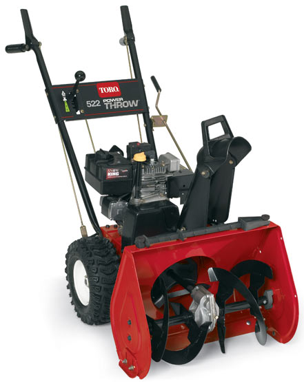 Toro Two Stage 522E Power Throw Snowblower