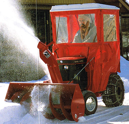 Toro 260 Series Garden Tractor Snow Cab