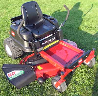 Vermont Toro z5000 Timecutter Z z-rider rider z-mower