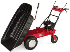 Vermont Troy-Bilt Pack Horse Hauler Dumping