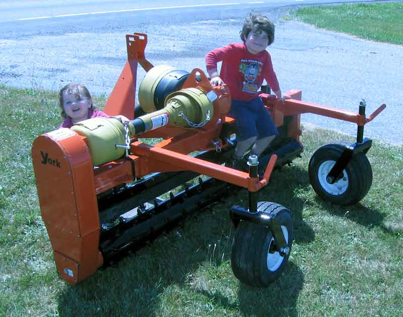 Vermont York YPR6 Power Rake