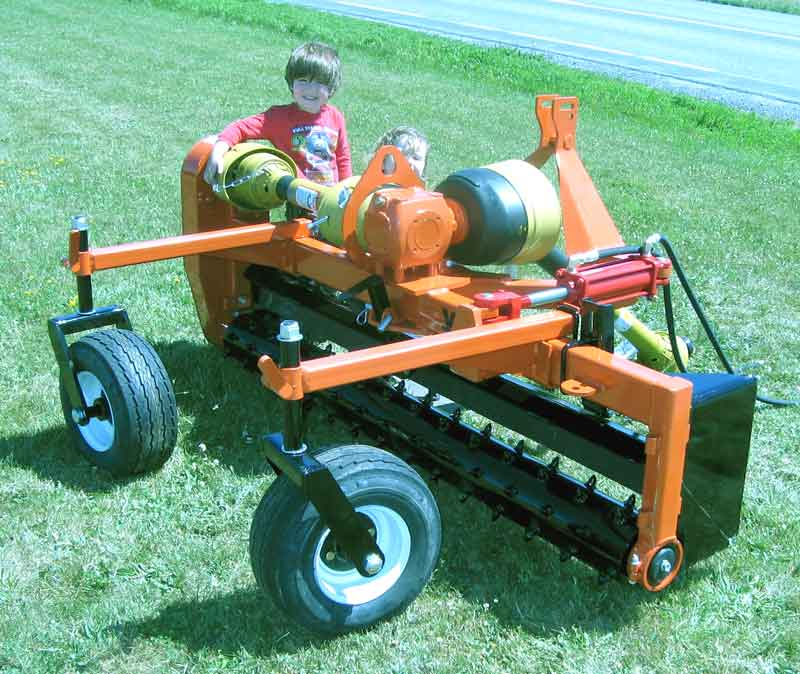 Vermont York YPR6 Power Rake