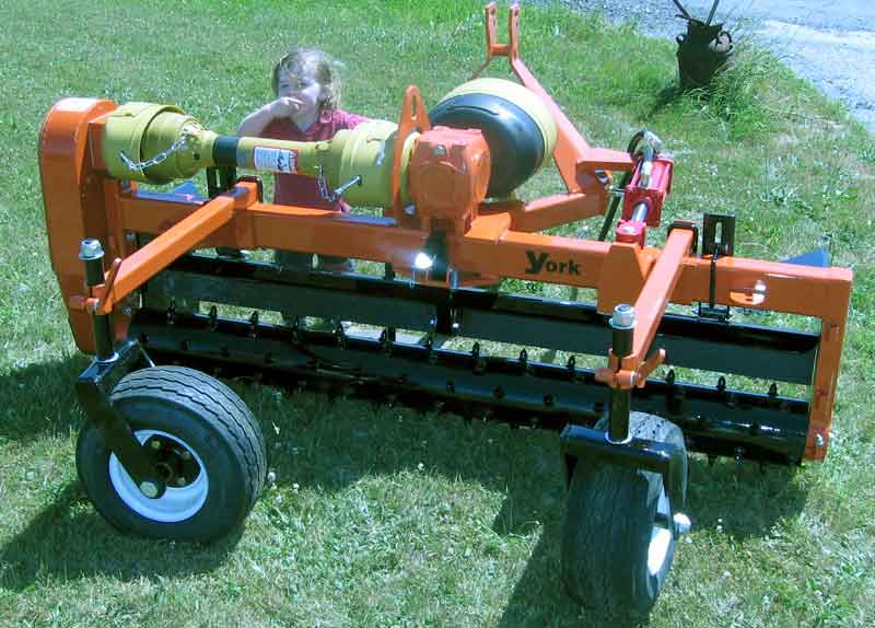 Vermont York YPR6 Power Rake