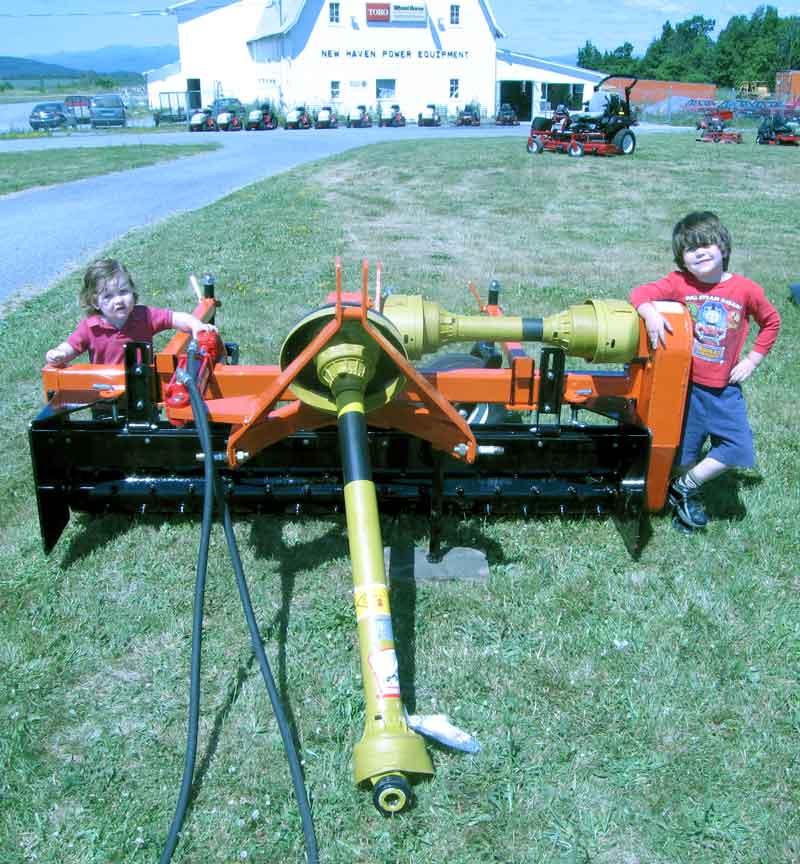 Vermont York YPR6 Power Rake