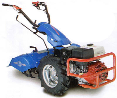 Vermont BCS 720 Harvester Electric start Rototiller tractor