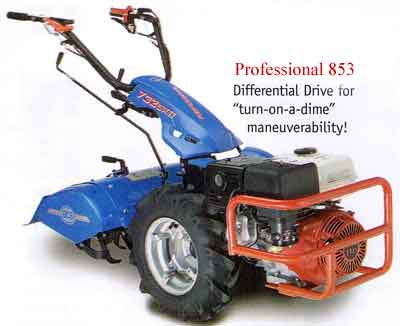 Vermont BCS profesional 853E Electric start Rototiller tractor