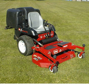 toro z355 outfront z 25hp kohler 48" bagger toro z-master