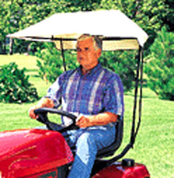 toro 5xi garden tractor sun shade