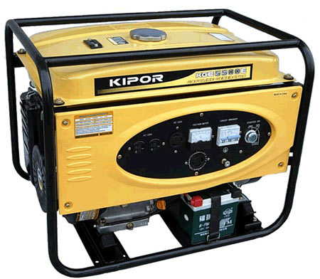 New York, Vermont Kipor model KGE5000E  5000 Watt Gas Generator